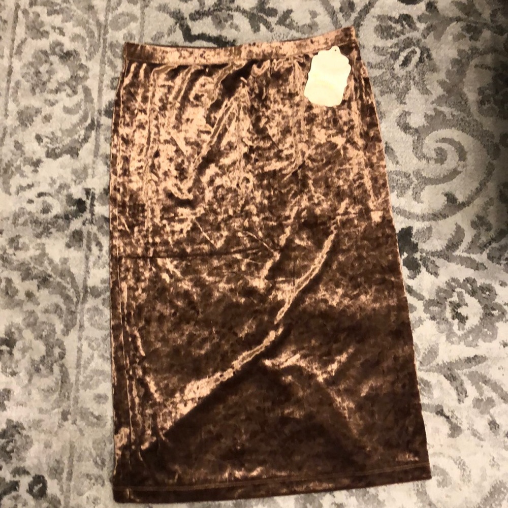 ALTAR’D State, woman size medium, velvet skirt